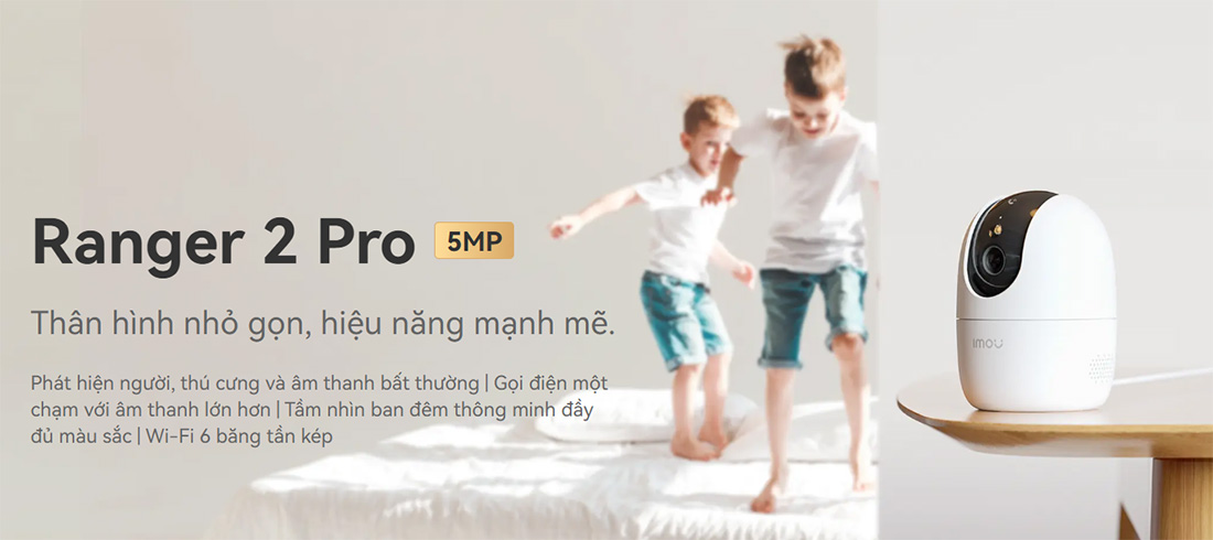 Camera IMOU IPC-A52P-PRO (Wifi quay quét 5MP, đêm có màu, nút gọi điện, loa to) - 3