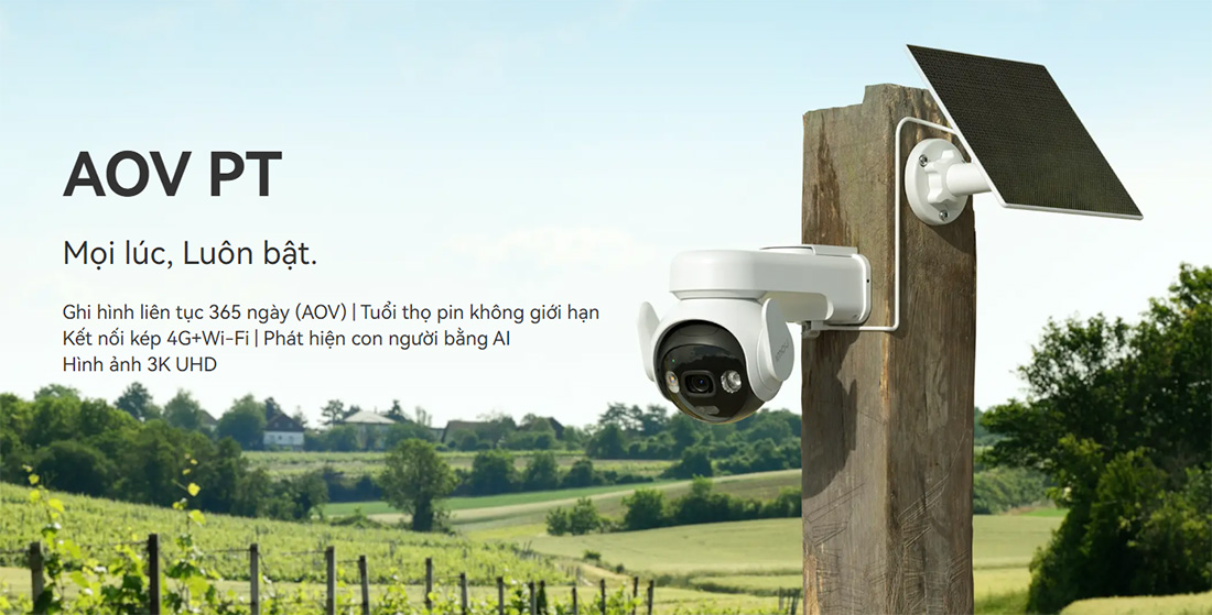 Camera IMOU IPC-B7ED-5M0TEA-EU/FSP14 (Quay quét 5MP, Wifi, 4G, Pin 10.000mAh, tấm Solar 5W) - 3