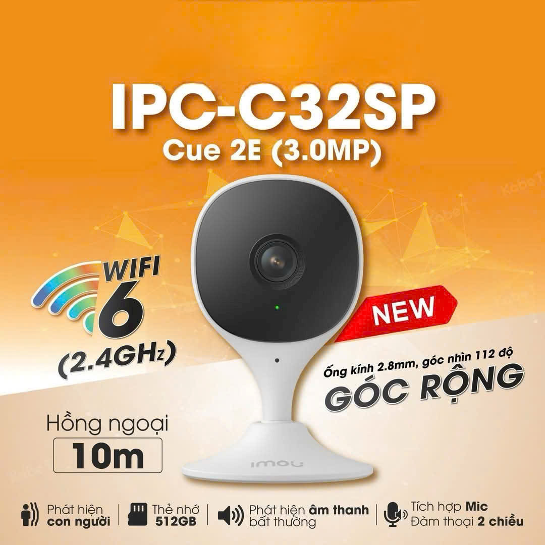 Camera IMOU IPC-C32SP (Wifi 3MP, góc rộng) - 2