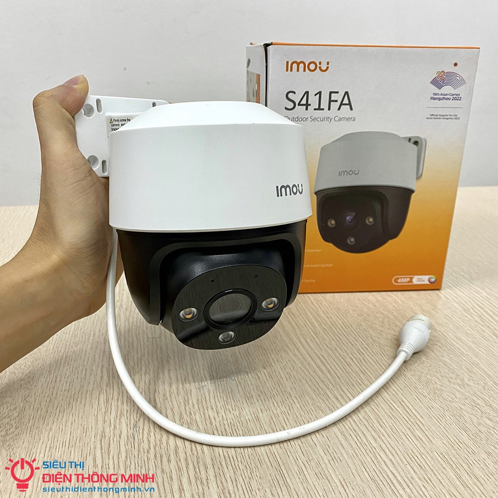 Camera IMOU IPC-S41FAP (quay quét 4MP, có PoE, liền Mic) - 5