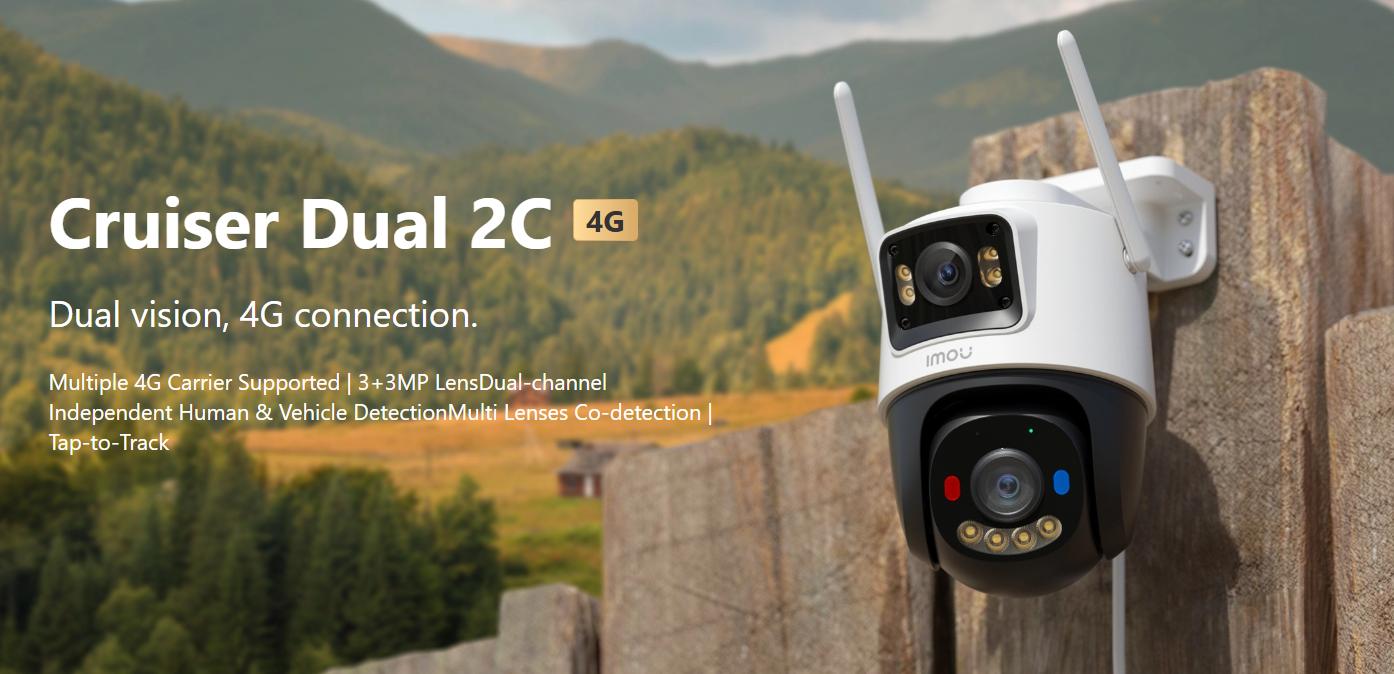 Camera IMOU IPC-S7XCP-6M1TED-EU 6MP (Lắp SIM 4G, quay quét 2 mắt x 3MP) - 3