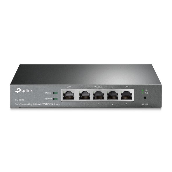 Omada Gigabit VPN Router TP-Link TL-ER605 (TL-R605) 4 WAN Gigabit