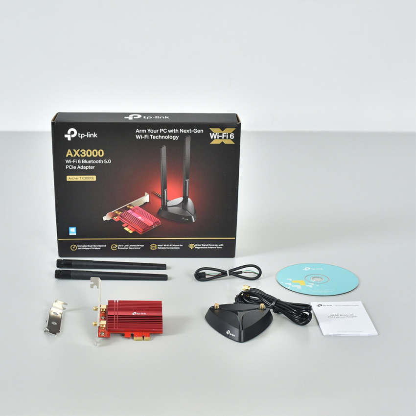 Cạc mạng không dây TP-Link Archer TX3000E (PCI-Express Wi-Fi 6 và Bluetooth 5.0) - Image 3