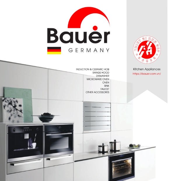 Catalogue thiết bị nhà bếp Bauer mới nhất