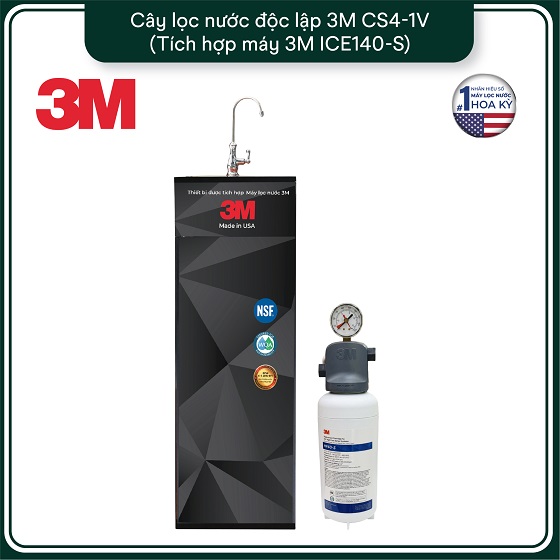 Cây Lọc Nước Uống Trực Tiếp 3M CS4-1V (Tích Hợp Máy Lọc Nước 3M ICE140-S)