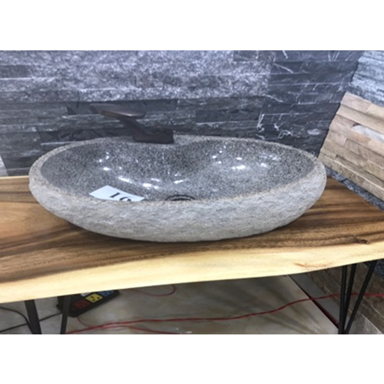 Chậu lavabo đá cuội tây bắc LC01-2 - Image 6