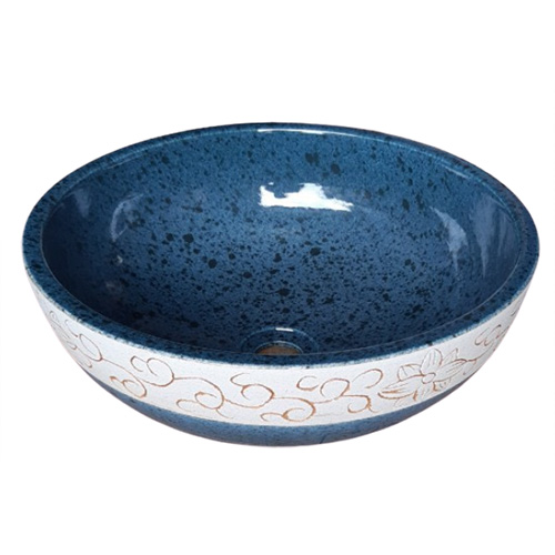 Chậu Lavabo đá tự nhiên xuyên sáng onyx Miken MKC-00018 - Image 4