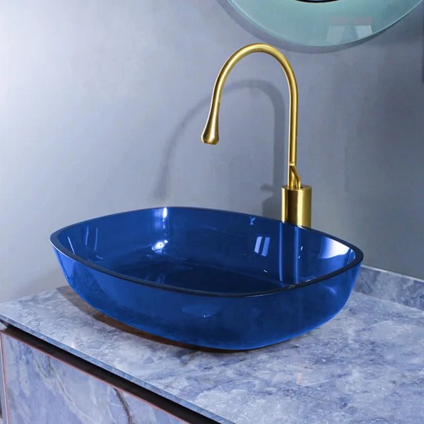 Chậu Lavabo đá tự nhiên xuyên sáng onyx Miken MKC-00018 - Image 6