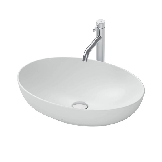Chậu lavabo đặt bàn màu be mờ TOTO LT1705#MBE - Image 3