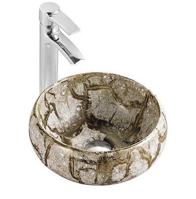 Chậu lavabo nghệ thuật DADA A026-K06 S (485x340x145) - Image 5