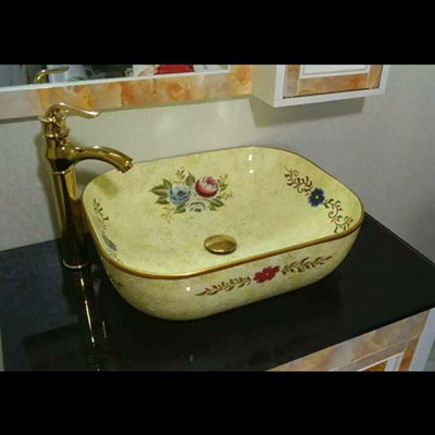 Chậu lavabo nghệ thuật DADA N001 (425x425x140) - Image 3