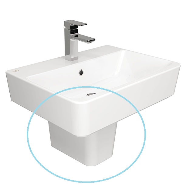 Chậu lavabo rửa mặt American WP-F608 (597x349x169) - Image 4