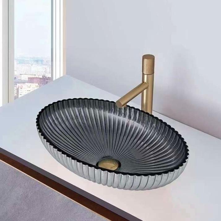 Chậu lavabo rửa mặt dành cho bệnh viện người tàn tật, người già Miken SB850-1 (60cm và 80cm) - Image 3