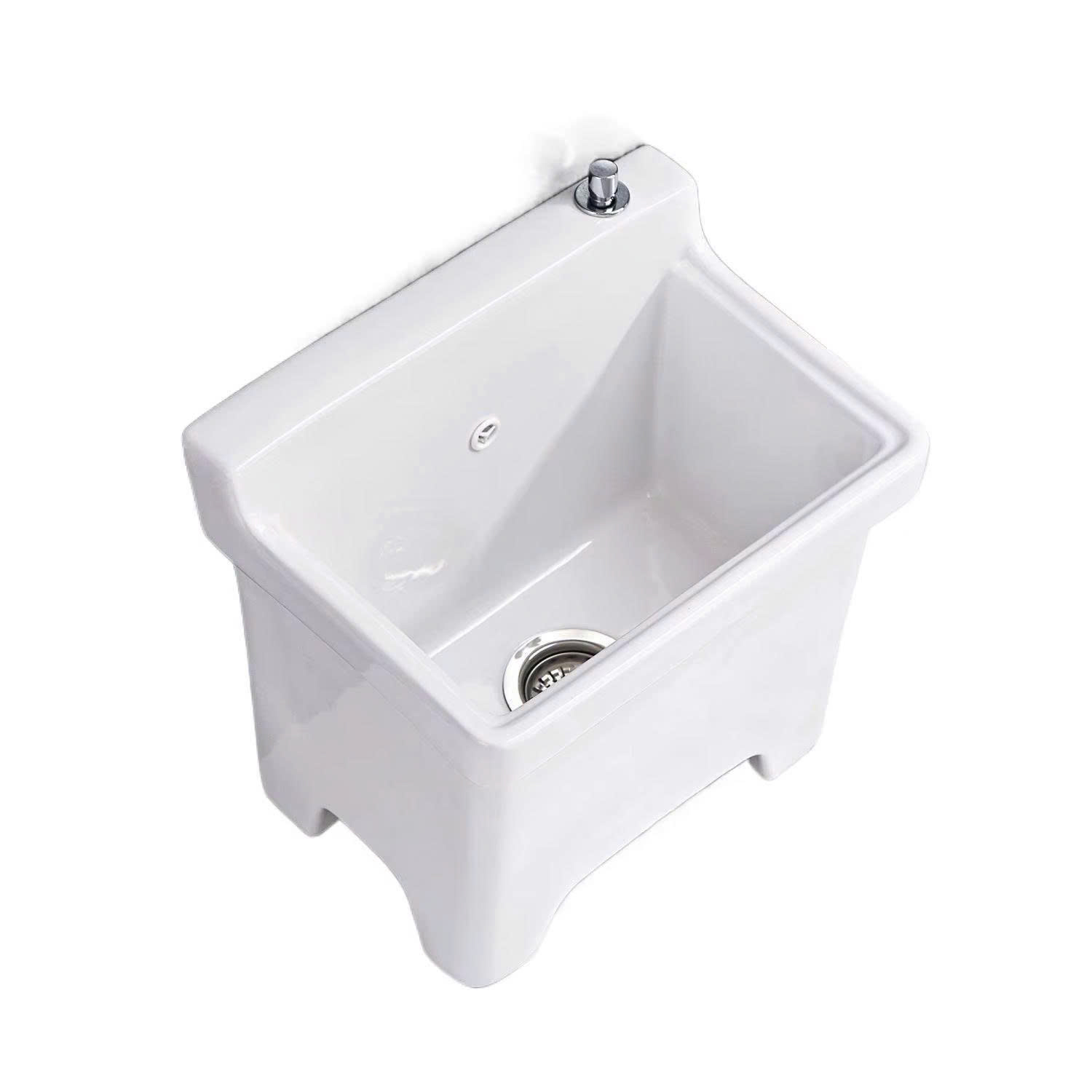 Chậu lavabo rửa mặt dành cho bệnh viện người tàn tật, người già Miken SB850-2 (60cm và 80cm) - Image 4