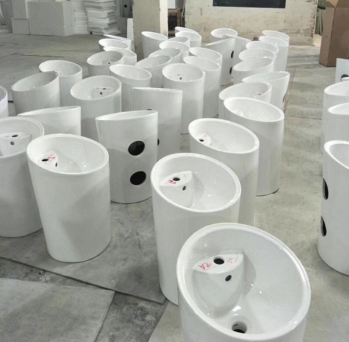 Chậu lavabo trẻ em màu xanh da trời Miken MKC-5003SB - Image 4