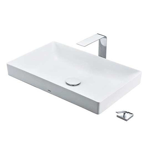 Chậu Lavabo tròn âm bàn TOTO Nhật nội địa NW1 L530 - Image 3