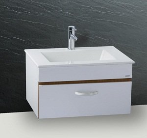 Chậu liền bàn Caesar LF5236-FB005A-EH175LV (Chậu+Mặt đá+ Tủ nhựa) - Image 5