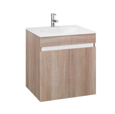 Chậu liền bàn Caesar LF5253-FB001A-EH445V (Chậu+Mặt đá+ Tủ nhựa) - Image 6
