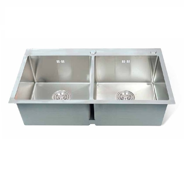Chậu rửa bát 1 hố chống xước KIT PLUS DCR7848A (780*480*230mm) Set phụ kiện cơ bản - Image 3