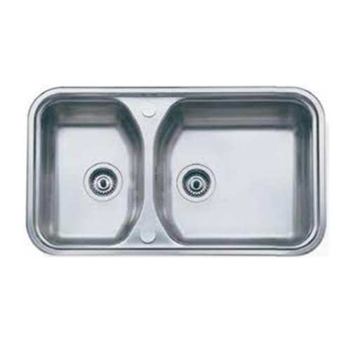 Chậu rửa bát 1 hố COTTO CT800SD (860x500x166 mm) - Image 3