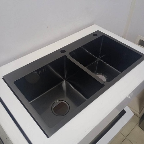 Chậu rửa bát 1 hố đúc liền khối Miken 7546 - Image 3