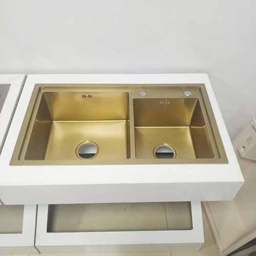 Chậu rửa bát 1 hố đúc liền khối Miken 7546 - Image 4