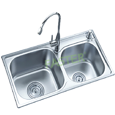 Chậu rửa bát 1 hố Faster FS 8050B01 (800x500x230mm) - Image 5
