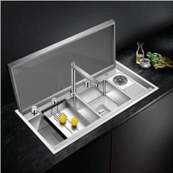 Chậu rửa bát 1 hố Geler GL Eco 7545 (750x450x220mm) - Image 4