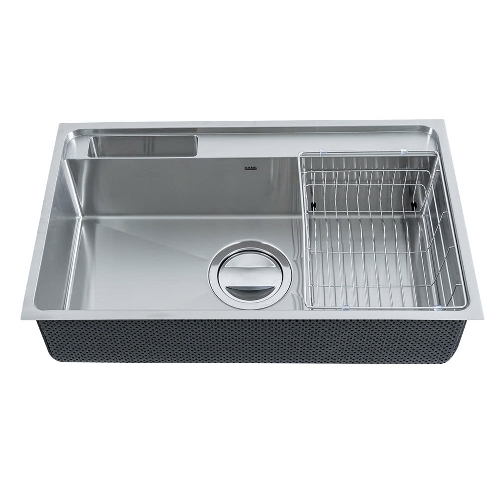 Chậu rửa bát 1 hố Hàn Quốc Cico SQDJ-850 (850x515x235 mm) - Image 3