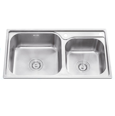 Chậu rửa bát 1 hố Hàn Quốc Daelim 8249 (82x49) - Image 3