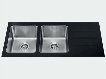 Chậu rửa bát 1 hố Hàn Quốc Daelim 8249 (82x49) - Image 5