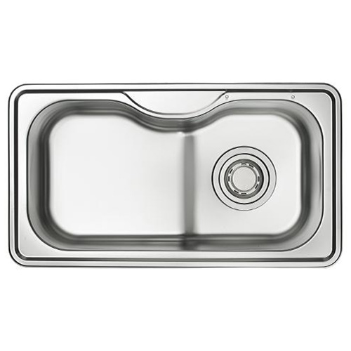 Chậu rửa bát 1 hố Hàn Quốc LIZENS LQ 660 (870x480mm) - Image 5