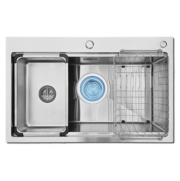 Chậu rửa bát 1 hố Hàn Quốc Sobisung SB-7845-1 (78x45cm) - Image 4