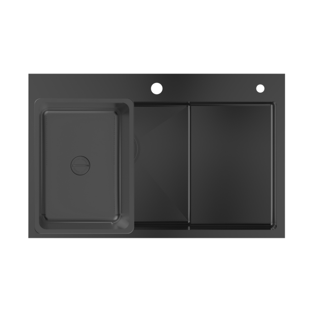 Chậu rửa bát 1 hố JOMOO 06203-BZ-1 (78x48x22) - Image 5