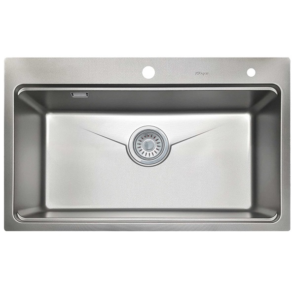 Chậu rửa bát 1 hố Kluger KG7044FS Basic (700x445x220mm) - Image 5