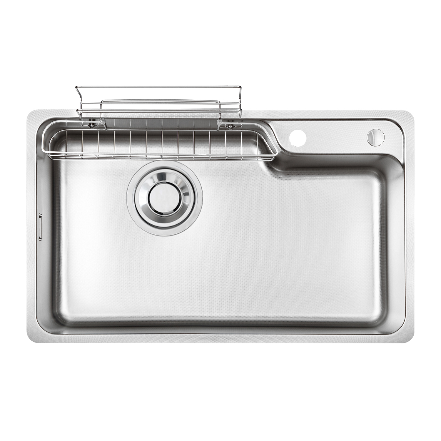 Chậu rửa bát 1 hố Kluger KG8644FS Basic (860x445x220mm) - Image 3
