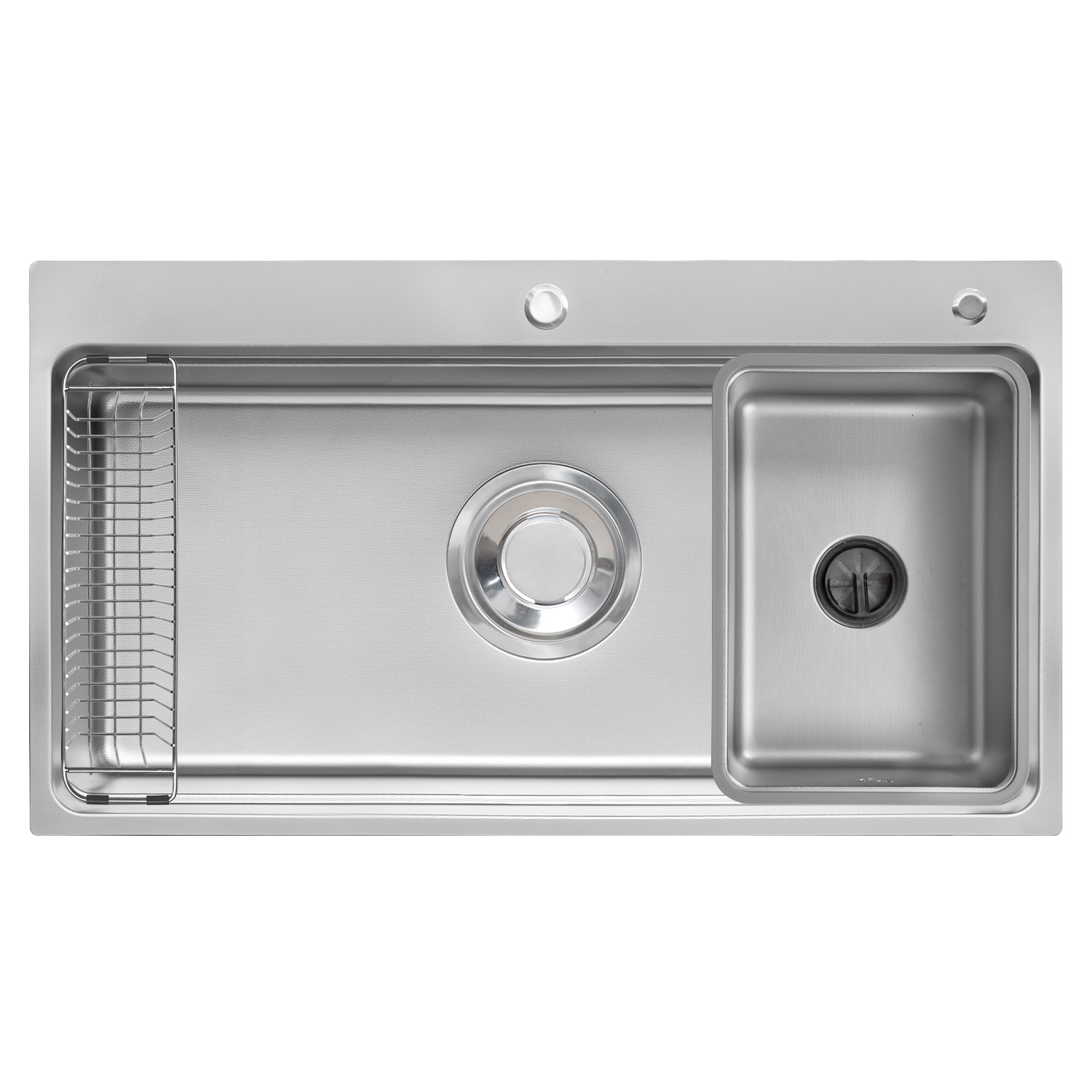 Chậu rửa bát 1 hố Kluger KT8050SL Plus (W800 x D500 x H220mm) - Image 3