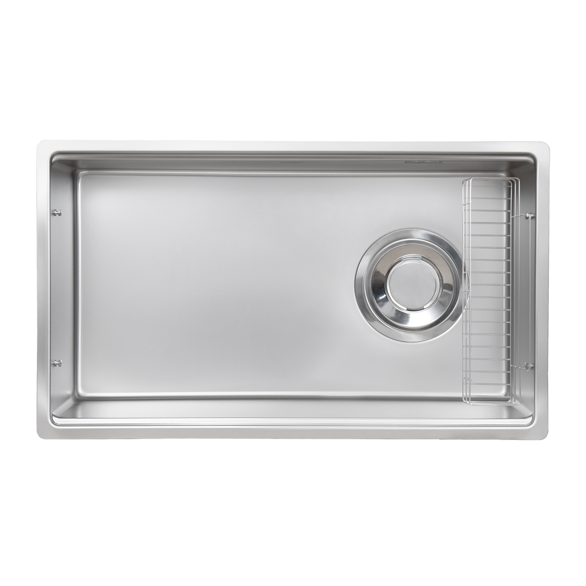 Chậu rửa bát 1 hố Kluger KU8844FS Basic (880x445x220mm) - Image 3