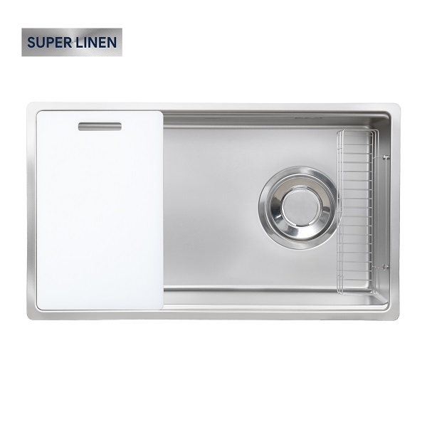 Chậu rửa bát 1 hố Kluger KY8045SL Basic (W800xD450xH205mm) - Image 4