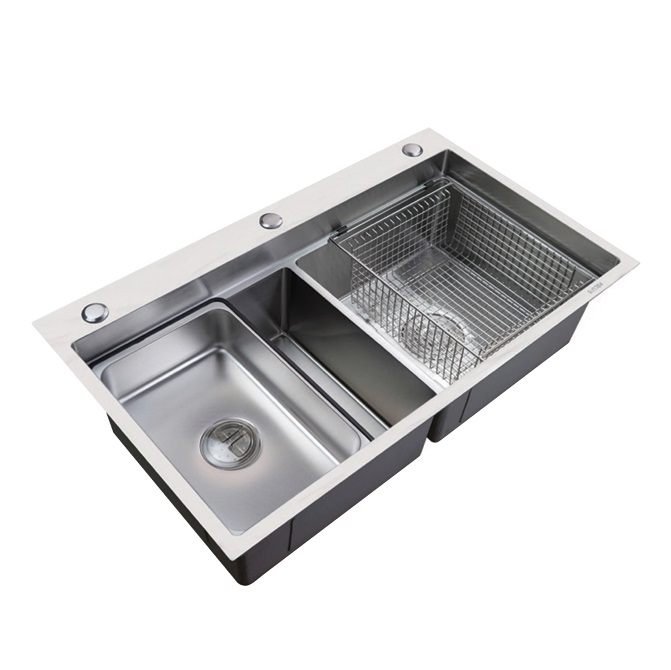 Chậu rửa bát 1 hố lớn Classic DS8248 (820x480x230mm)