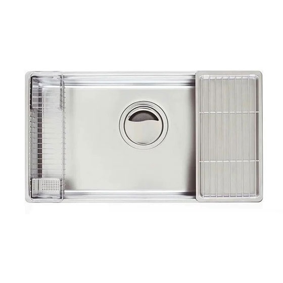 Chậu rửa bát 1 hố lớn nội địa Nhật Bản Shigeru FCJ-K FS - Image 5