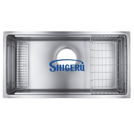 Chậu rửa bát 1 hố lớn nội địa Nhật Bản Shigeru JSM K 3F FS - Image 4