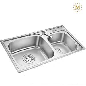 Chậu rửa bát 1 hố Malloca MS 6302 ST (750x480x235mm) - Image 4