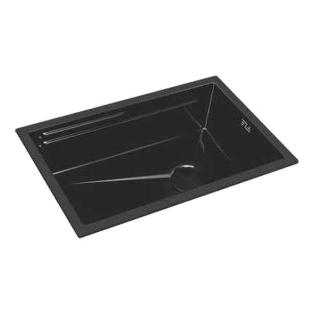 Chậu rửa bát 1 hố màu đen Royal Join RA-33A6843