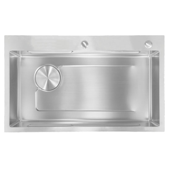 Chậu rửa bát 1 hố Nano GRUNDER GR-7545JC (750x450x220mm) - Image 4