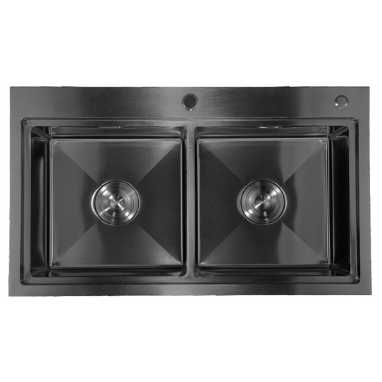 Chậu rửa bát 1 hố Nano GRUNDER GR-7546MC (750x460x220mm) - Image 3