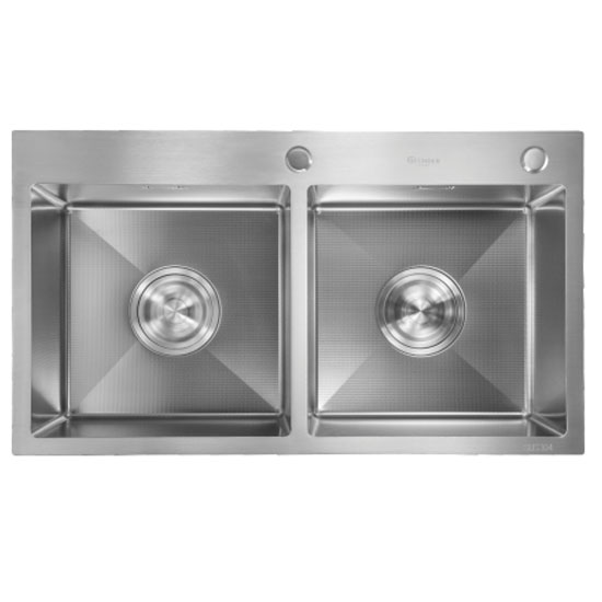 Chậu rửa bát 1 hố Nano GRUNDER GR-7848MK (780x480x220mm) - Image 4