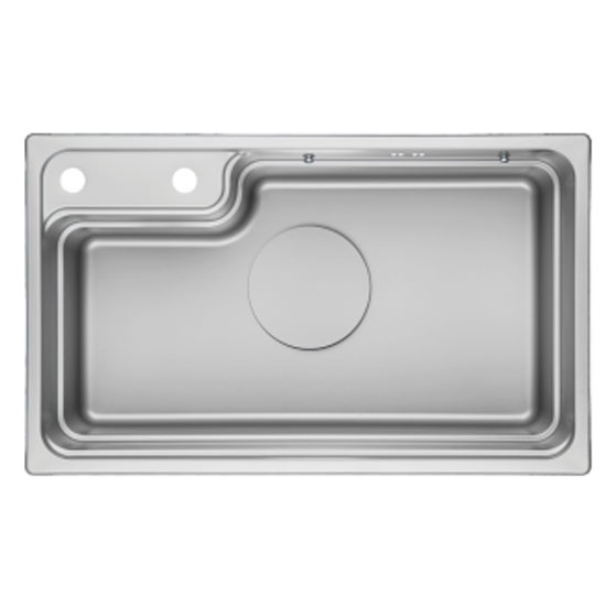 Chậu rửa bát 1 hố Nano GRUNDER GR-8248JB (820x480x230 mm) - Image 3