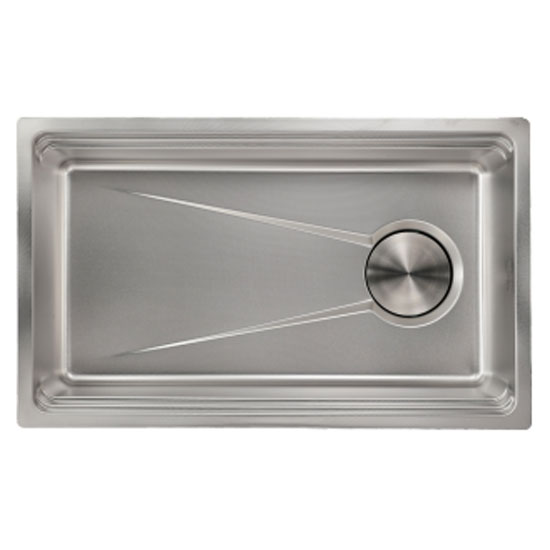 Chậu rửa bát 1 hố Nano màu đen GRUNDER GR-5045AD (500x450x220mm) - Image 3