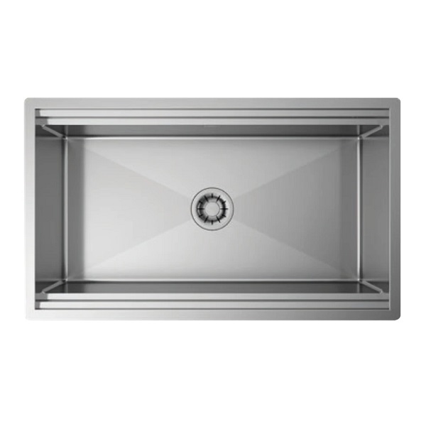 Chậu rửa bát 1 hố NOBINOX ROSA NN975D (780x500x220mm) - Image 4